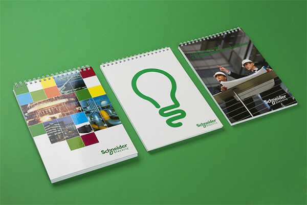 Корпоративная полиграфия для Schneider Electric (Systeme Electric)