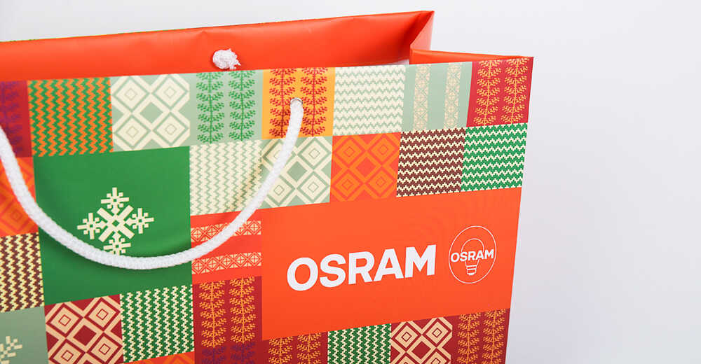 Корпоративная полиграфия для партнеров компании Osram
