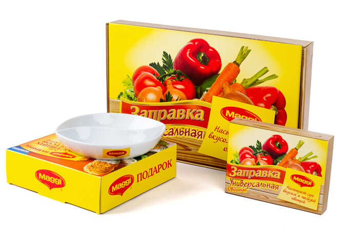 Рекламно-сувенирная продукция для бренда Maggi