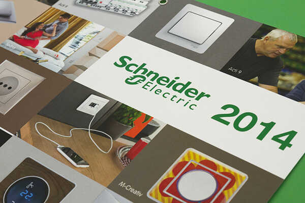 Корпоративная полиграфия для Schneider Electric (Systeme Electric)