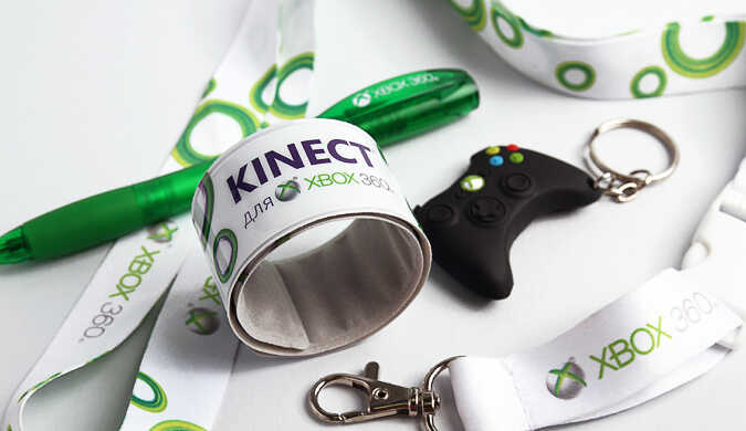 Сувенирная продукция для Kinect