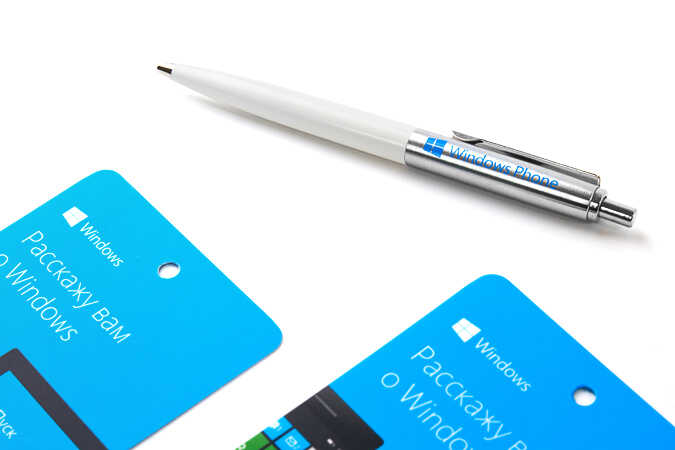 Рекламно-сувенирная продукция к запуску Windows Phone