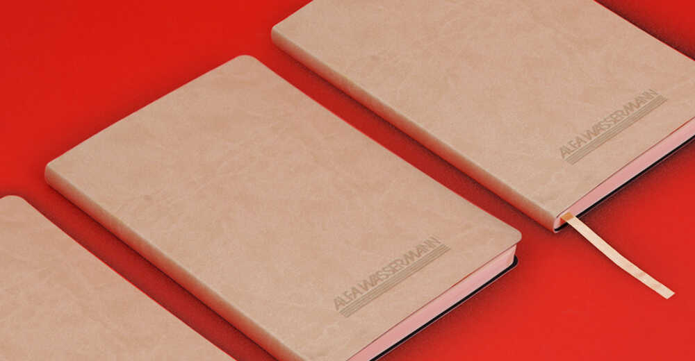 Корпоративная полиграфия для партнеров компании Альфа Вассерман
