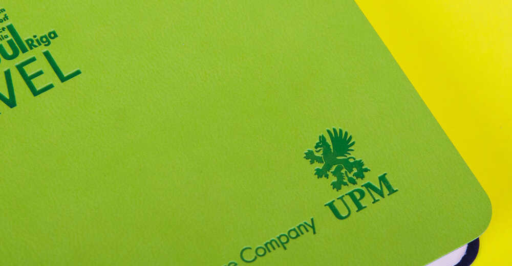 Оригинальная полиграфия на заказ для компании UPM
