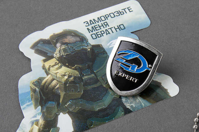 Рекламно-сувенирная продукция к выходу игры Halo 4 для Microsoft