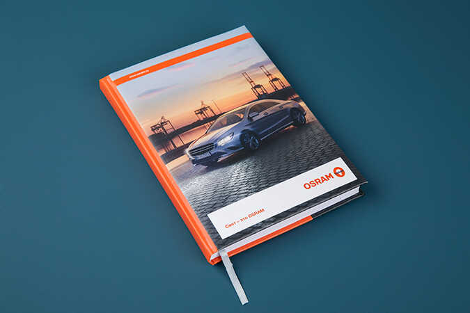 Новогодние бизнес-сувениры с логотипом для компании Osram