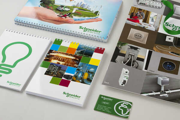 Корпоративная полиграфия для Schneider Electric (Systeme Electric)