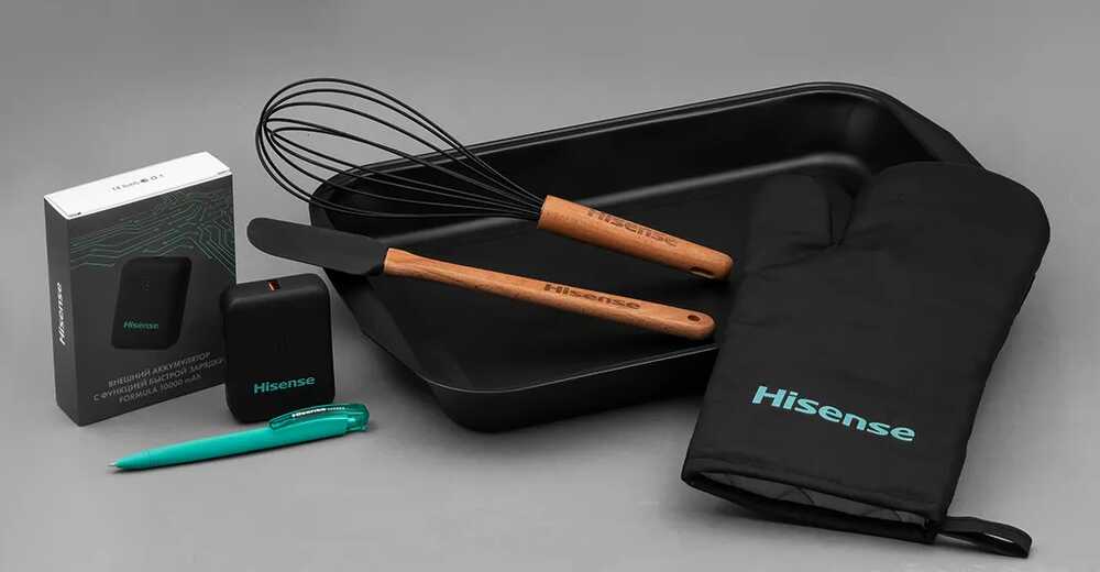 Новогодние подарки партнёрам для Hisense