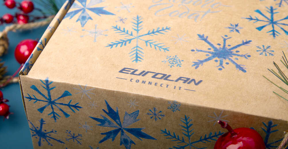 Сувенирная продукция с логотипом для компании Eurolan