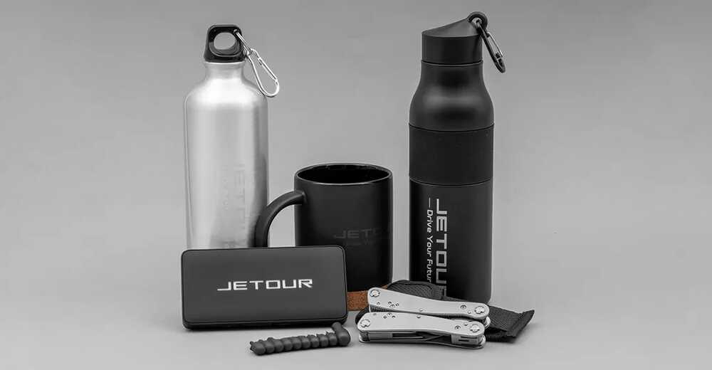 Мерч для дилерских центров Jetour