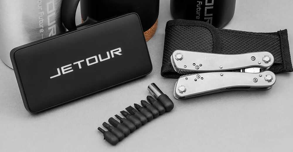 Мерч для дилерских центров Jetour