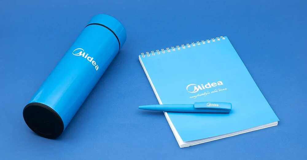 Подарки партнёрам на Новый Год для Midea