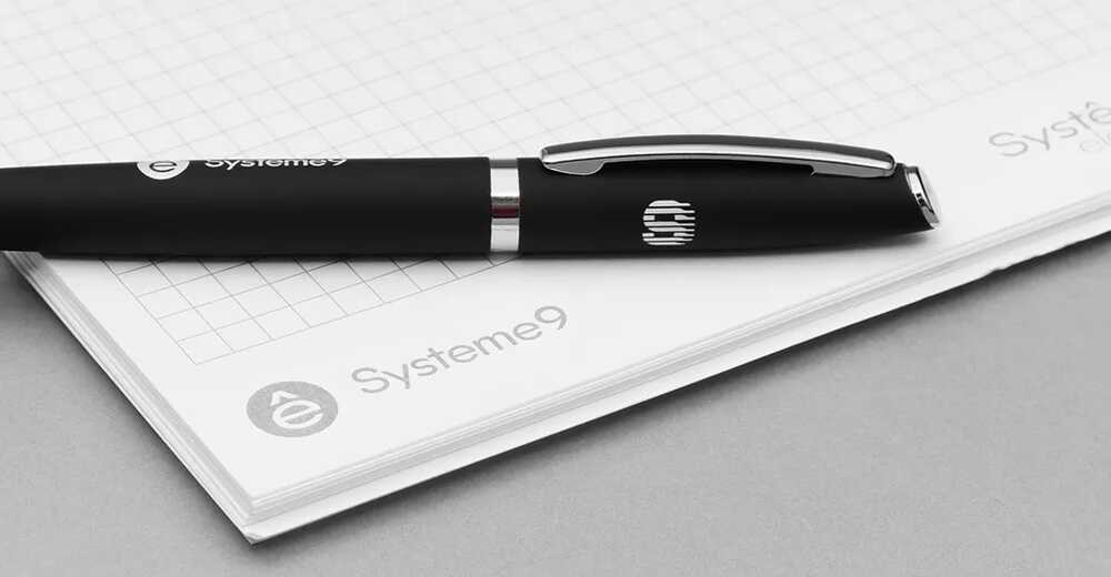 Корпоративные подарки сотрудникам и партнёрам для продвижения бренда Systeme9