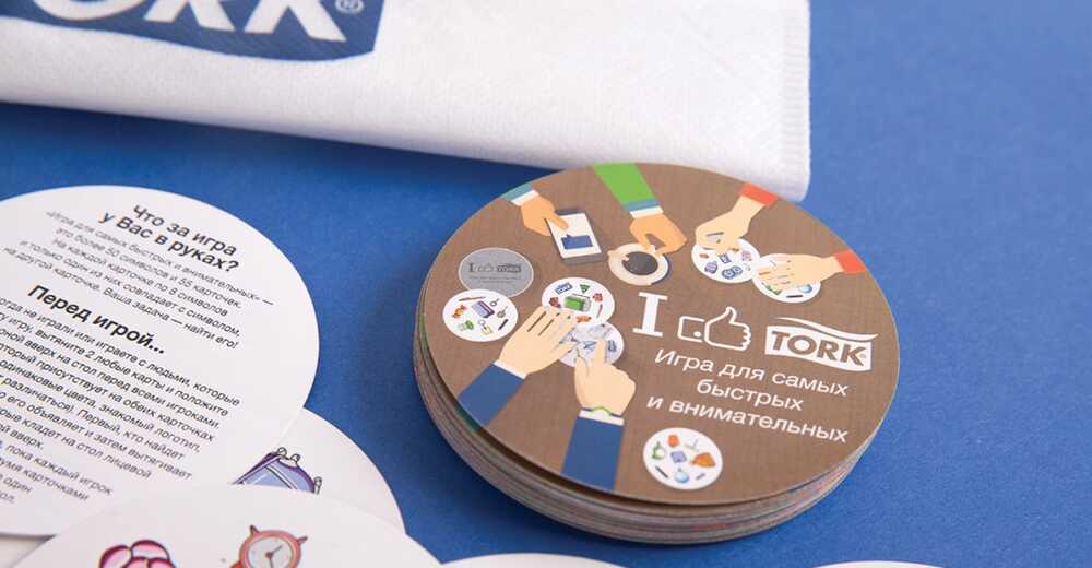 Корпоративный набор для тимбилдинга для компании Tork