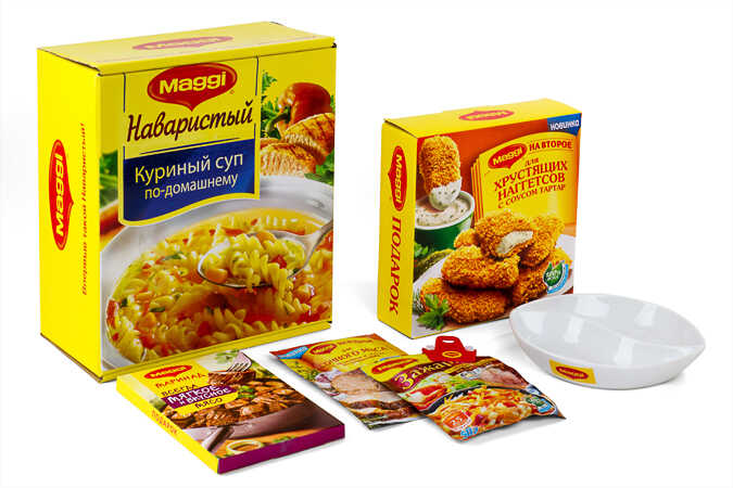 Рекламно-сувенирная продукция для бренда Maggi