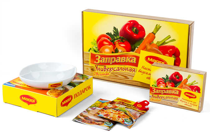 Рекламно-сувенирная продукция для бренда Maggi