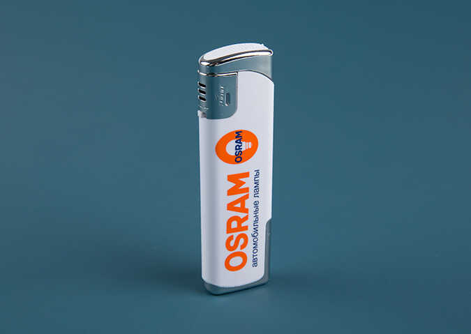 Новогодние бизнес-сувениры с логотипом для компании Osram
