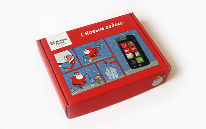 Необычные подарки с логотипом для Windows Phone