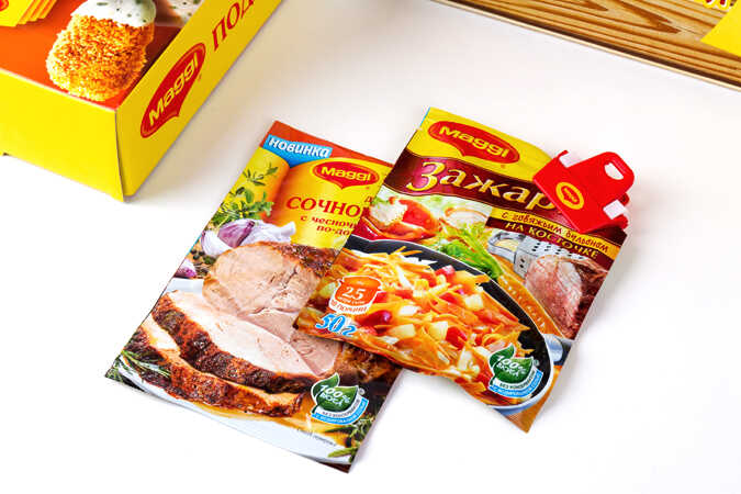 Рекламно-сувенирная продукция для бренда Maggi