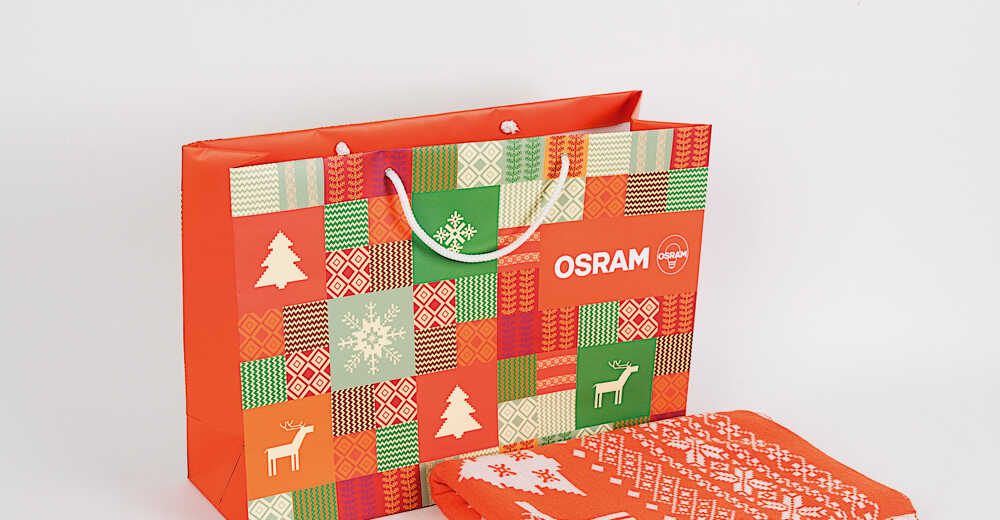 Корпоративная полиграфия для партнеров компании Osram