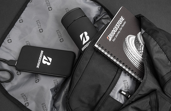 Корпоративные подарки с логотипом Bridgestone