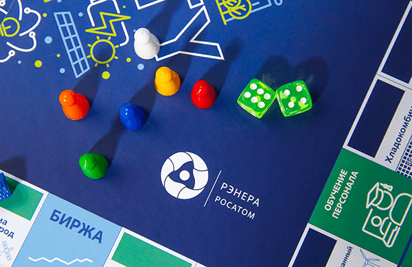 Брендированная настольная игра компании Рэнера