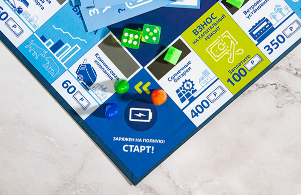 Брендированная настольная игра компании Рэнера