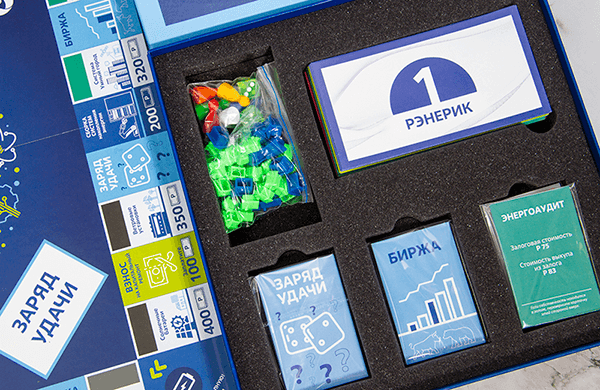 Брендированная настольная игра компании Рэнера