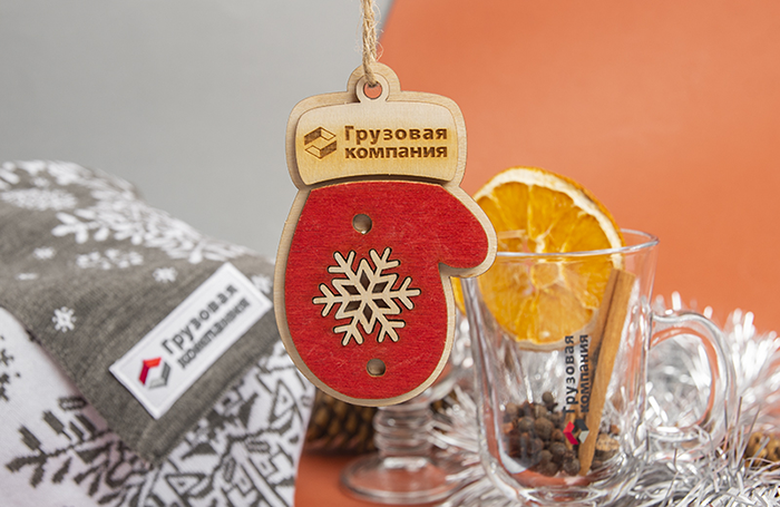 Новогодний корпоративный набор для «Грузовой компании»