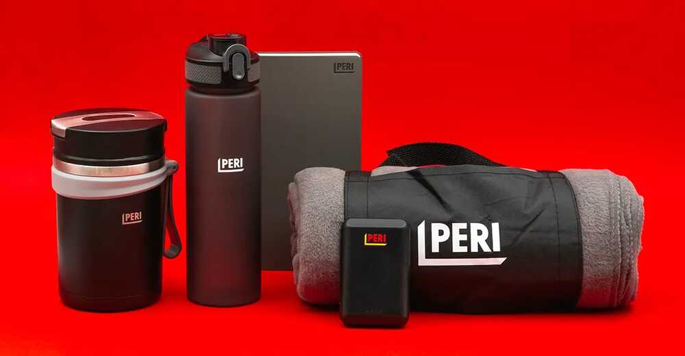 Новогодние корпоративные подарки для PERI
