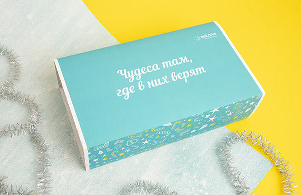 Корпоративные подарки «Аскона» на Новый год