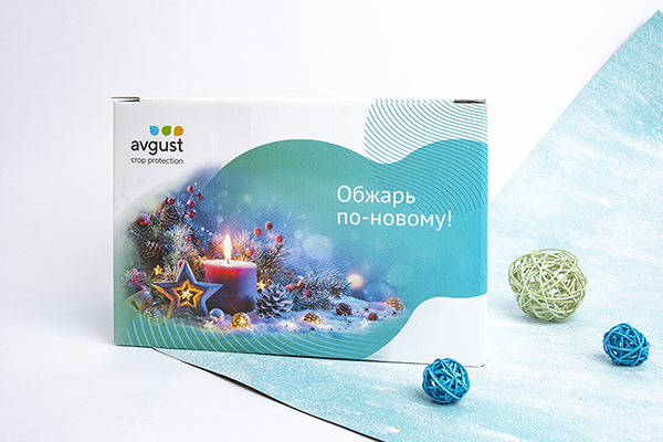 Тостер с логотипом компании «Август»
