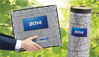 Коробка и тубус для компании Омега