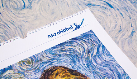 Корпоративные календари для компании AkzoNobel