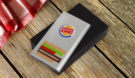 Бизнес-сувенир с логотипом для компании Burger King