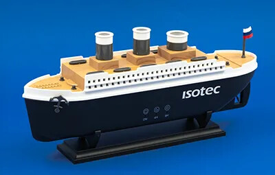 Новогодние подарки партнёрам с брендированием ISOTEC и Vetonit
