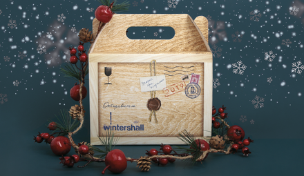 Новогодние бизнес-подарки для компании Wintershall