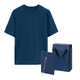 Набор с одеждой Раст (Rust) (футболка, блокнот, ручка), синий, M/L СИН