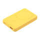 Внешний аккумулятор Ларго PD (Largo PD) 5000mAh с функцией беспроводной зарядки 15W, желтый ЖЕЛТ