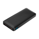 Внешний аккумулятор с цветной подсветкой Анкор Макс Плюс PD (Ancor PD Max Plus) 10000 mAh, черный ЧЕРН
