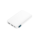 Внешний аккумулятор с подсветкой Анкор (Ancor) 5000 mAh, белый БЕЛ