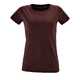 Футболка женская Regent Fit Women бордовый меланж, размер S
