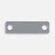 Шильдик металлический Alfa Liten, серый