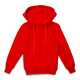 Худи детское Kirenga Kids 2.0, красное, 6 лет