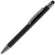 Ручка шариковая Atento Soft Touch Stylus со стилусом, черная