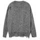 Джемпер оверсайз унисекс Grunge в сумке, серый, размер L/XL