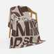 Плед на заказ Tricksy Net, 2 цвета, L, акрил