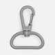 Застежка-карабин Snap Hook, L, серая