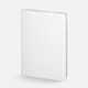 Ежедневник Nebraska Flex, недатированный, белый с серебристым