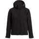 Куртка женская Hooded Softshell черная, размер S